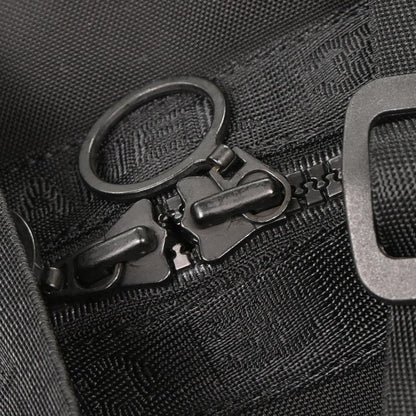 Chanel 2002-2003 Black Nylon Sport Line Duffle Gym Handbag