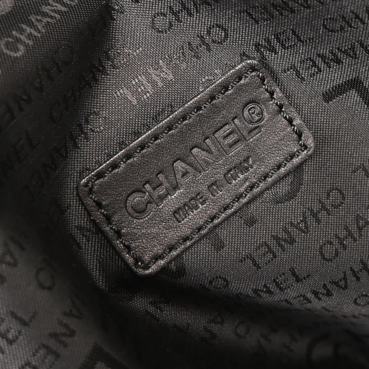 Chanel 2002-2003 Black Nylon Sport Line Duffle Gym Handbag