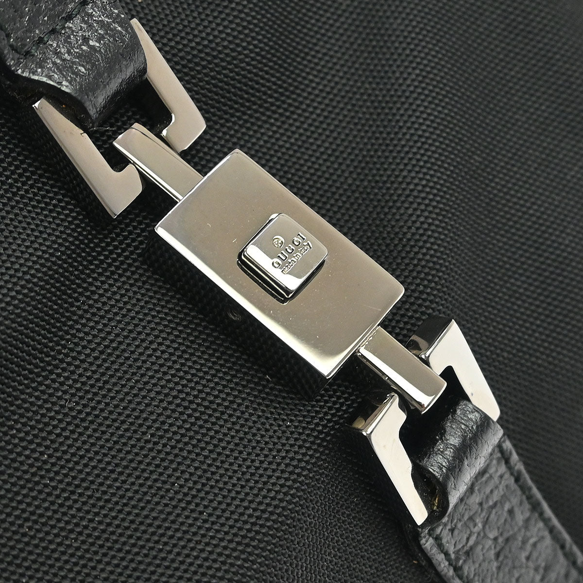 Gucci Black Nylon Jackie Handbag