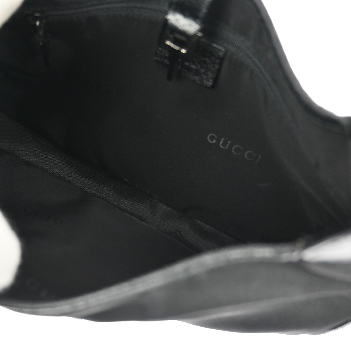 Gucci Black Nylon Jackie Handbag