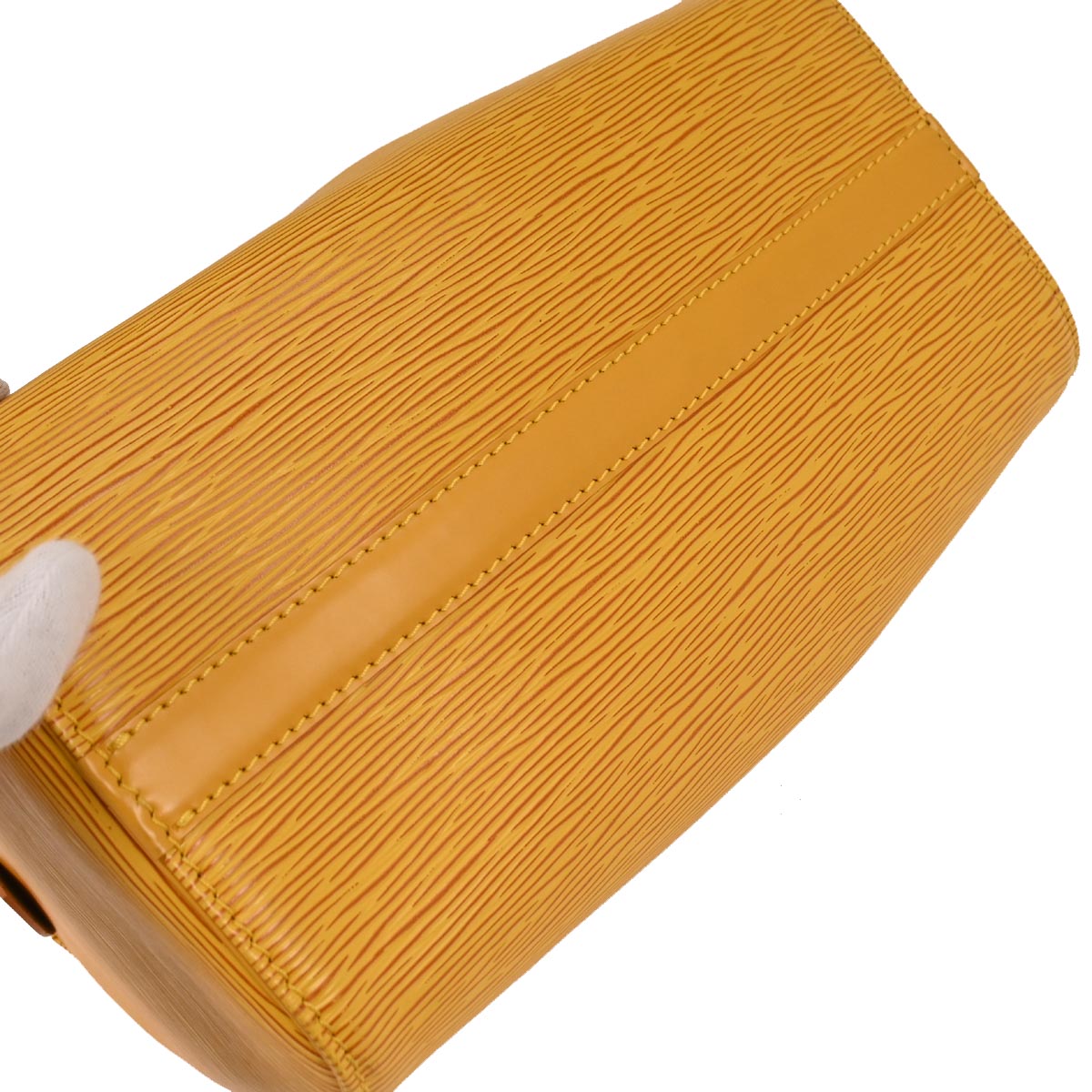 Louis Vuitton Yellow Epi Speedy 25 Handbag M43019