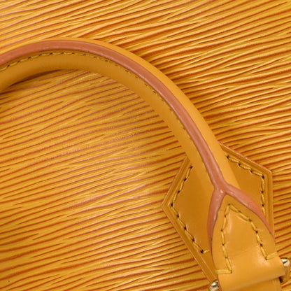 Louis Vuitton Yellow Epi Speedy 25 Handbag M43019