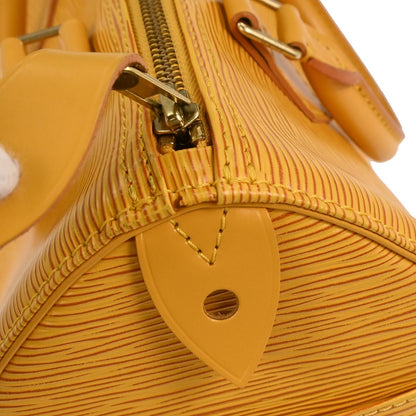 Louis Vuitton Yellow Epi Speedy 25 Handbag M43019