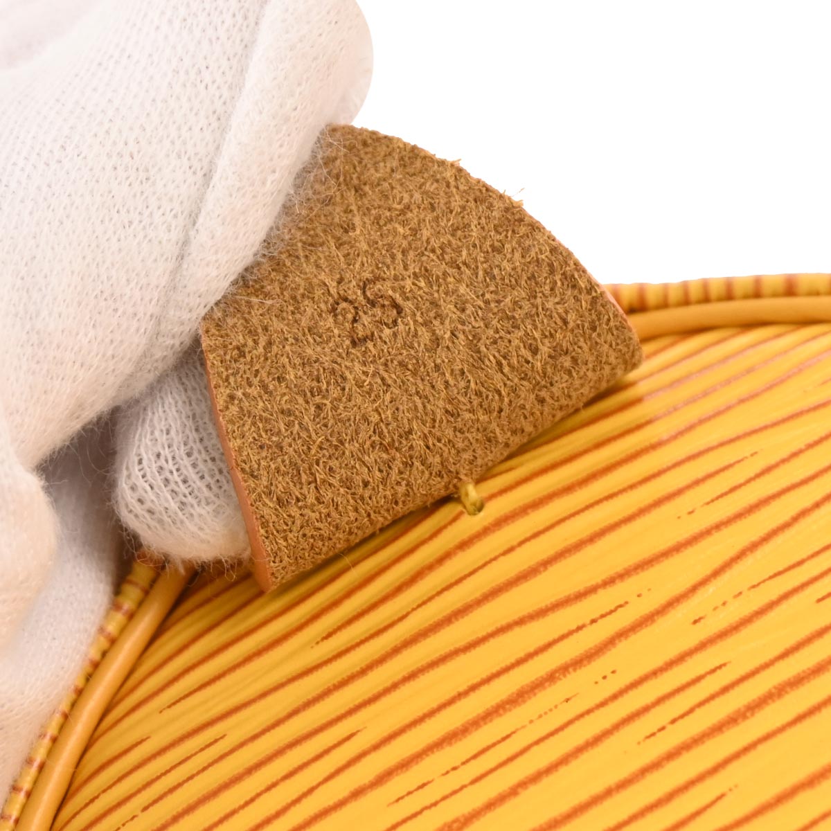 Louis Vuitton Yellow Epi Speedy 25 Handbag M43019