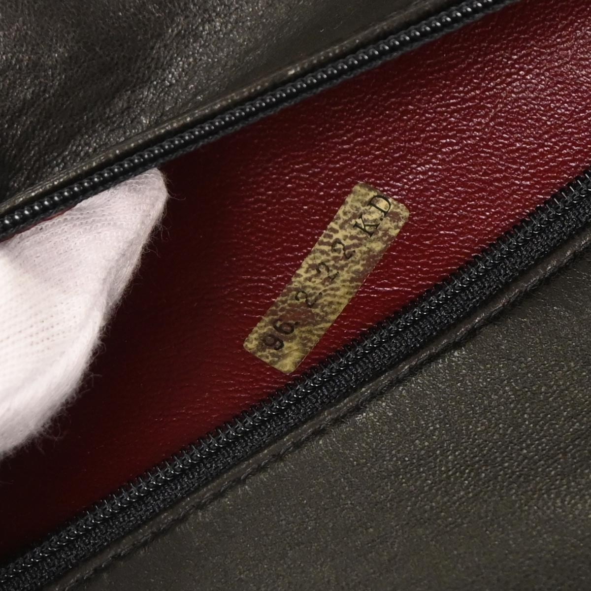 Chanel 1994-1996 Black Lambskin Medium Classic Double Flap Shoulder Bag