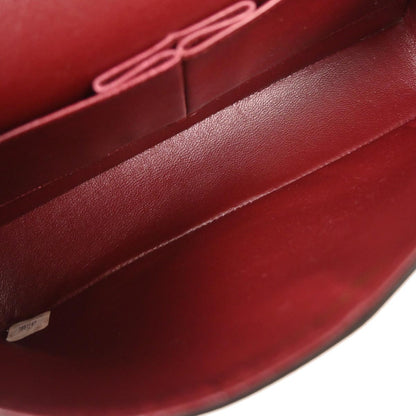 Chanel 1994-1996 Black Lambskin Medium Classic Double Flap Shoulder Bag