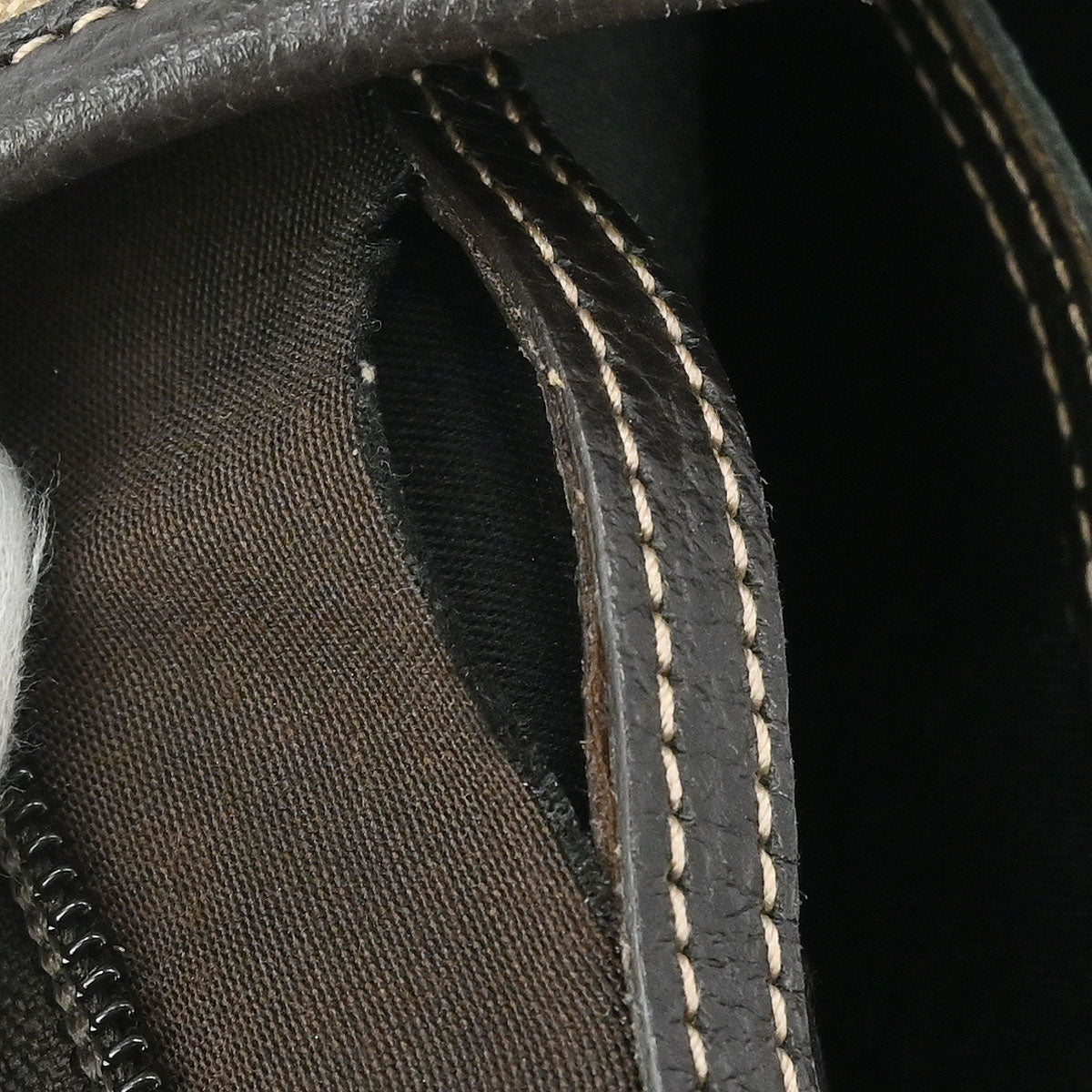 Gucci Beige PVC GG Abbey D Ring Hobo Handbag