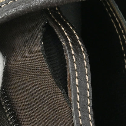 Gucci Beige PVC GG Abbey D Ring Hobo Handbag