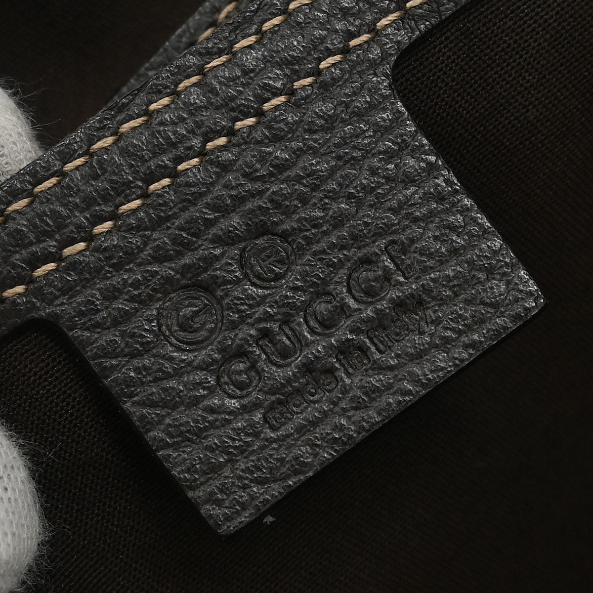 Gucci Beige PVC GG Abbey D Ring Hobo Handbag