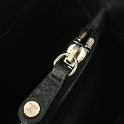 Celine Black Leather Boogie Bag Handbag
