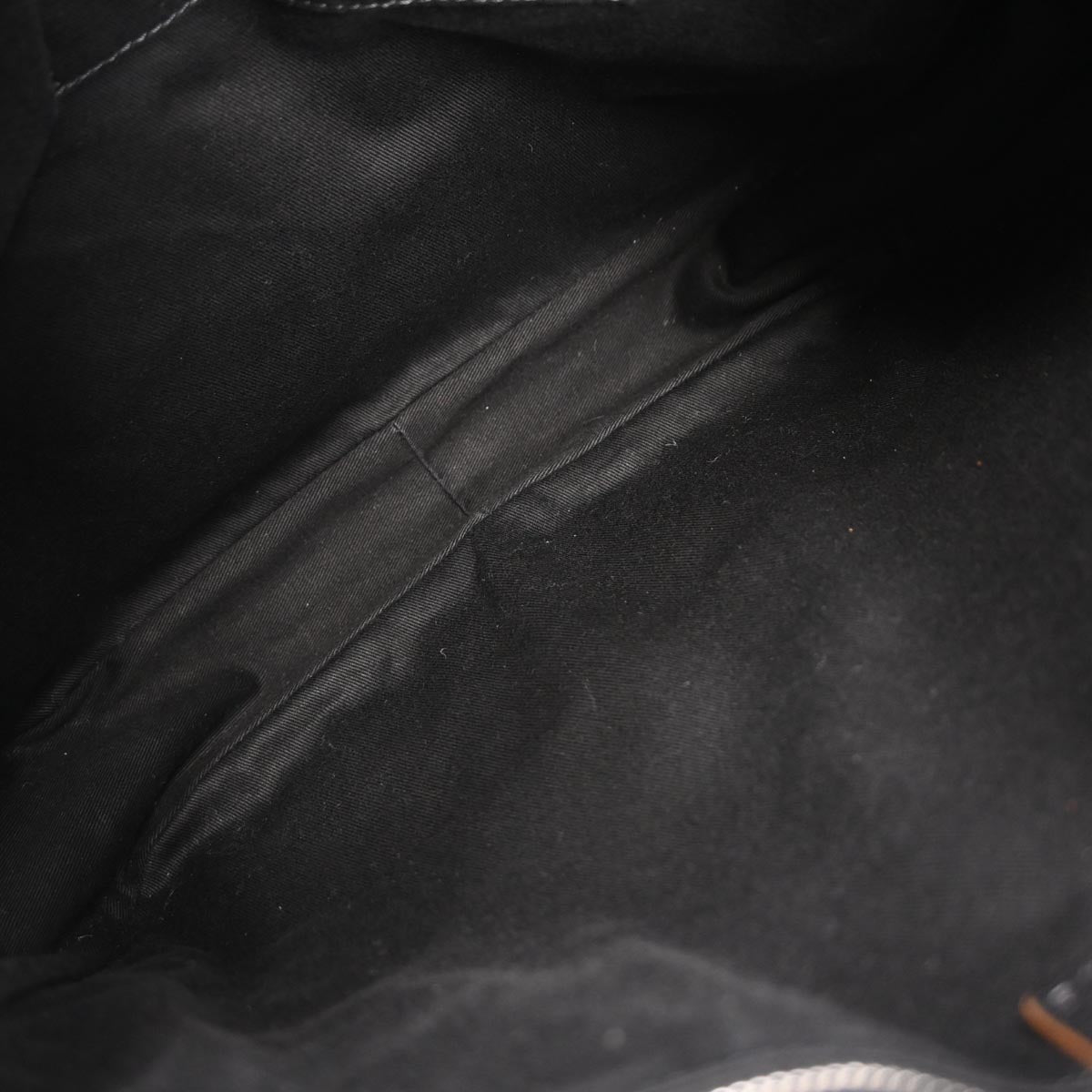 Celine * Black Canvas Macadam Tote Handbag