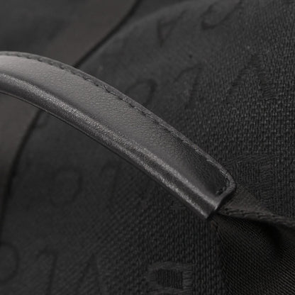 Bvlgari Black Canvas Logomania Duffle 2way Handbag