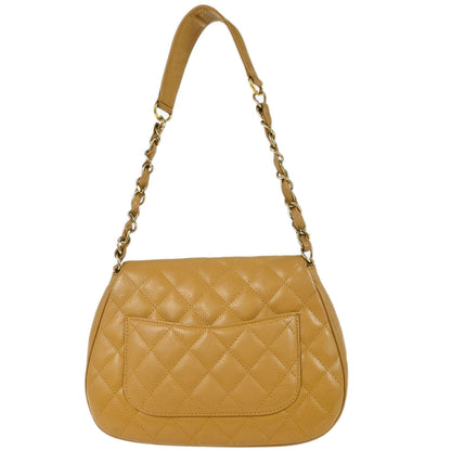 Chanel 2003-2004 Beige Caviar Handbag