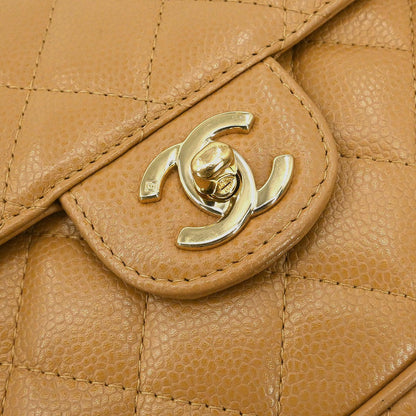 Chanel 2003-2004 Beige Caviar Handbag