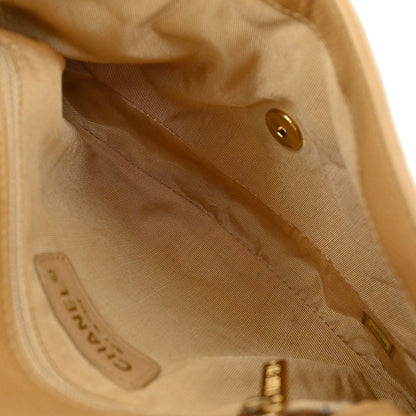 Chanel 2003-2004 Beige Caviar Handbag