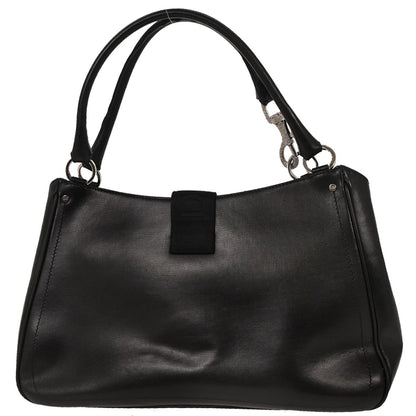 Christian Dior Black Leather Handbag
