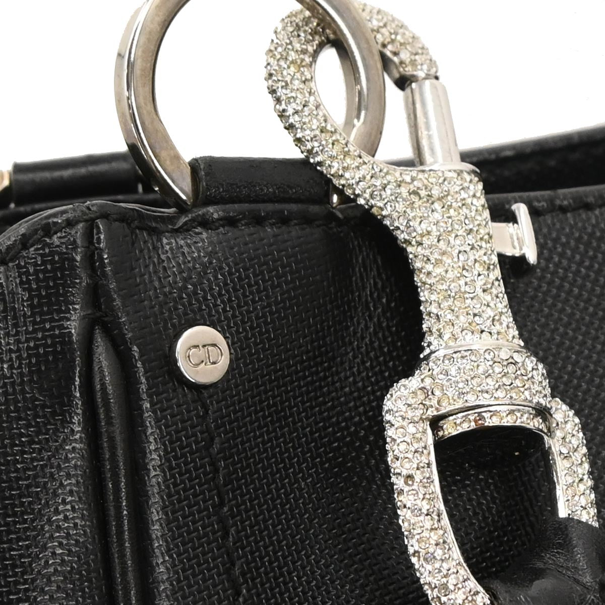 Christian Dior Black Leather Handbag