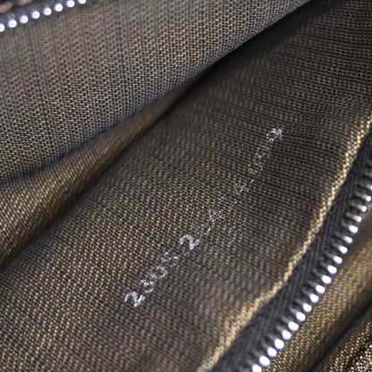 Fendi Brown Canvas Zucca Baguette Handbag