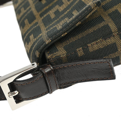 Fendi Brown Zucca Baguette Handbag