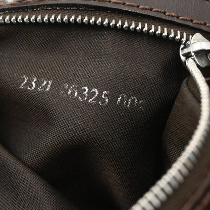 Fendi Brown Canvas Zucca Mamma Baguette Handbag