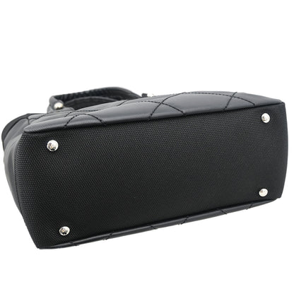 Chanel 2008-2009 Black Calfskin Paris-Biarritz Tote PM Tote Handbag