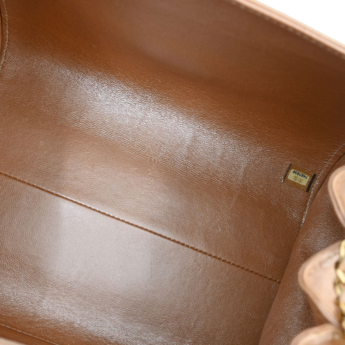 Chanel 2002-2003 Pink Gold Lambskin Choco Bar Mademoiselle Lock Shoulder Bag