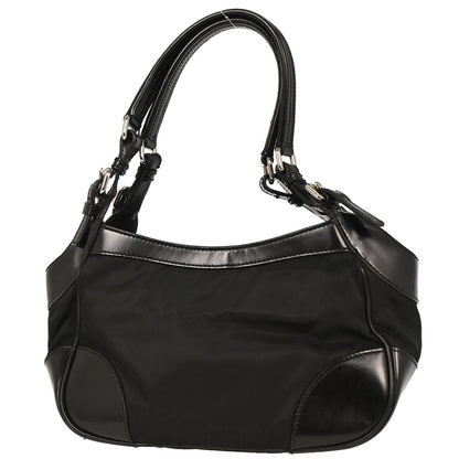 Prada Black Nylon Tote Handbag