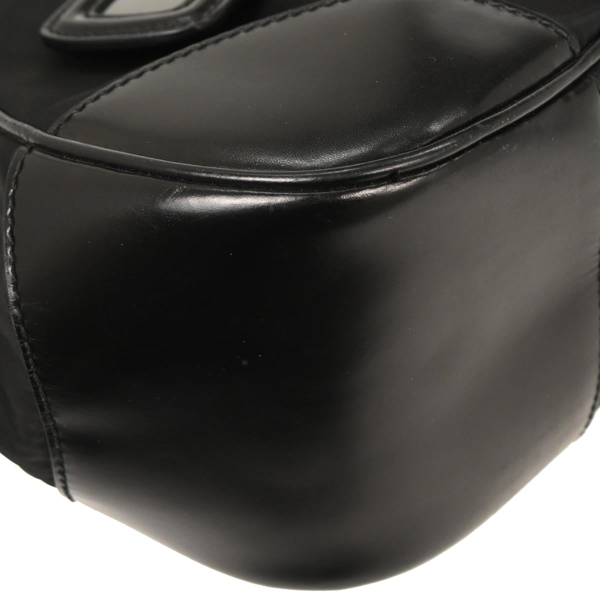 Prada Black Nylon Tote Handbag