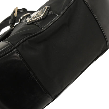 Prada Black Nylon Tote Handbag