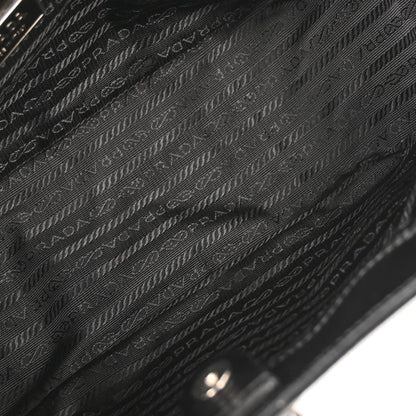 Prada Black Nylon Tote Handbag
