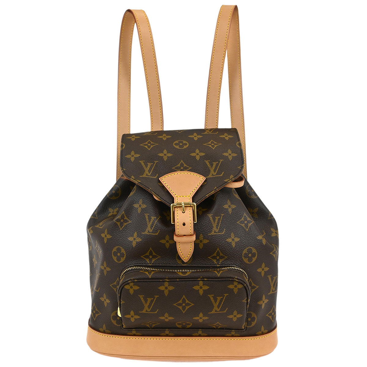 Louis Vuitton Monogram Montsouris MM Backpack M51136