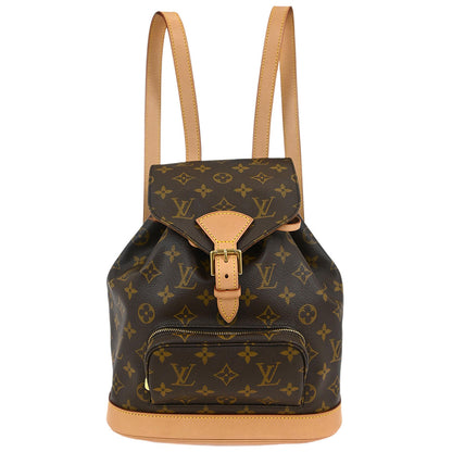Louis Vuitton Monogram Montsouris MM Backpack M51136