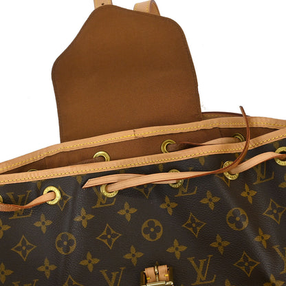 Louis Vuitton Monogram Montsouris MM Backpack M51136