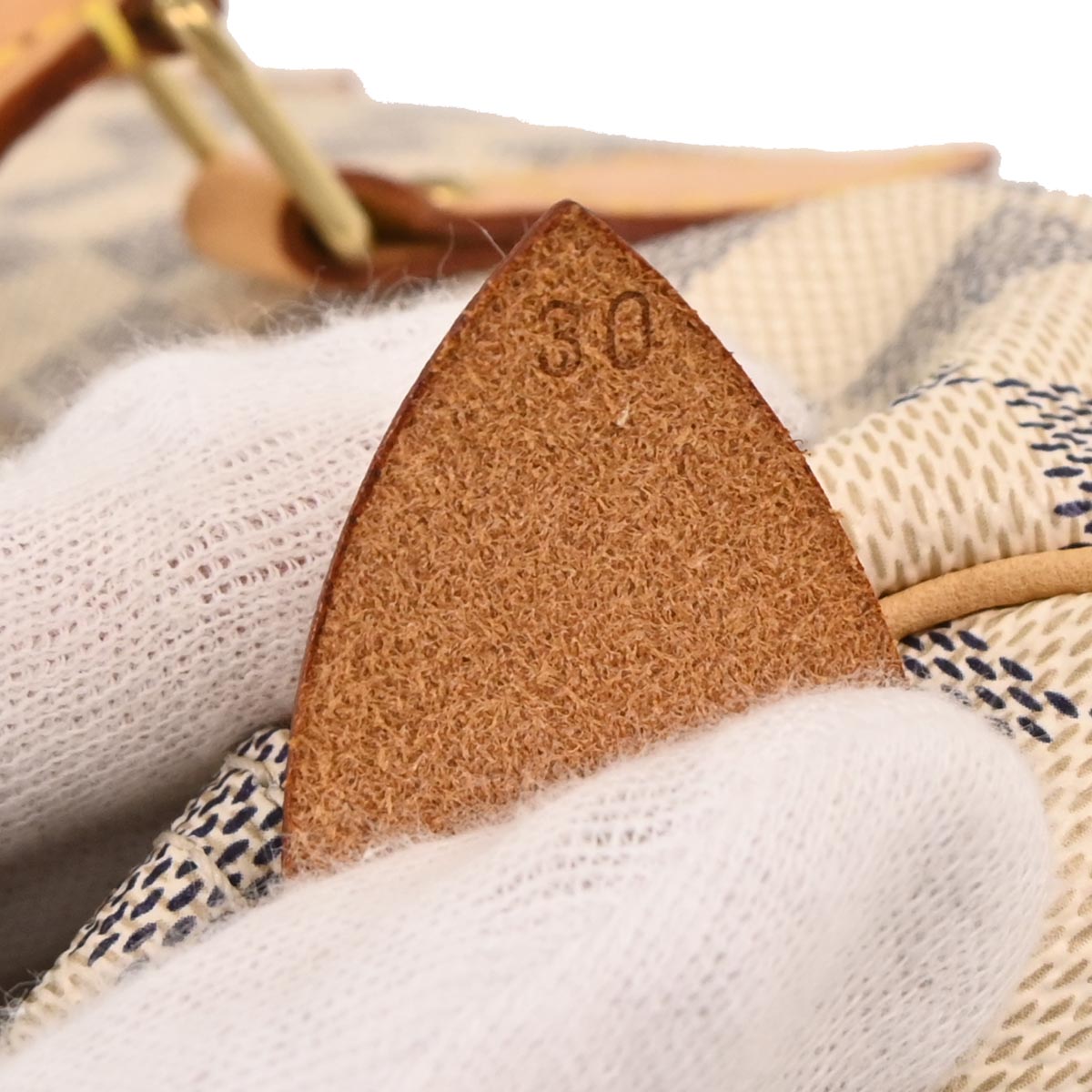 Louis Vuitton Damier Azur Speedy 30 Handbag N41533