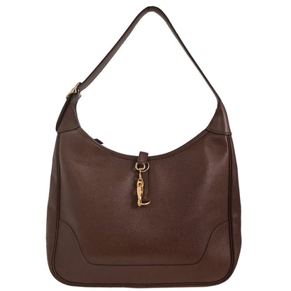 Hermes Havane Courchevel Trim 31 Shoulder Bag