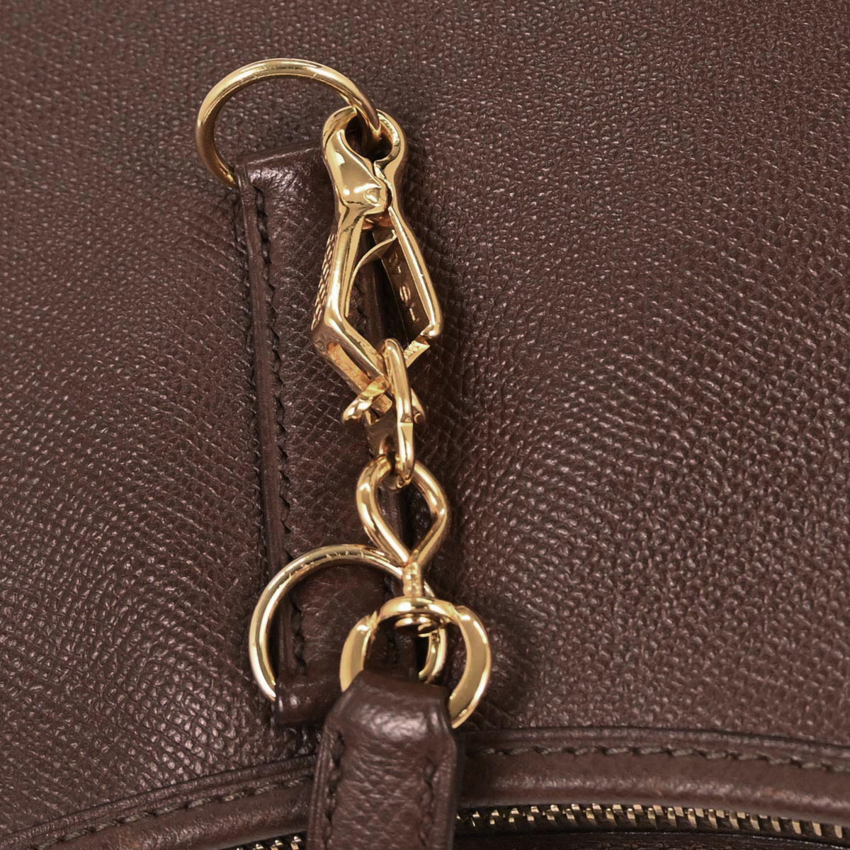 Hermes Havane Courchevel Trim 31 Shoulder Bag