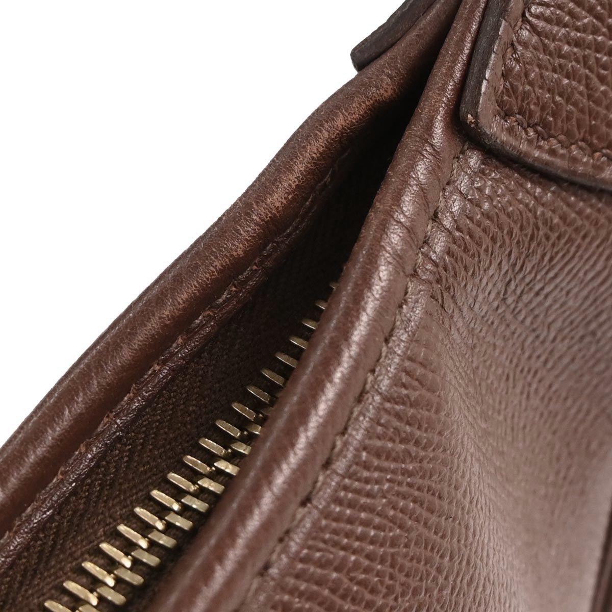 Hermes Havane Courchevel Trim 31 Shoulder Bag