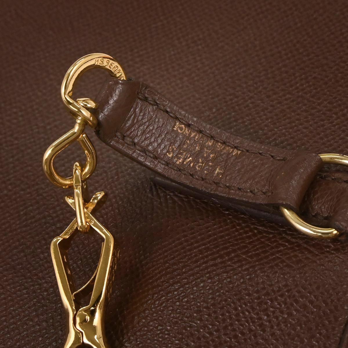 Hermes Havane Courchevel Trim 31 Shoulder Bag