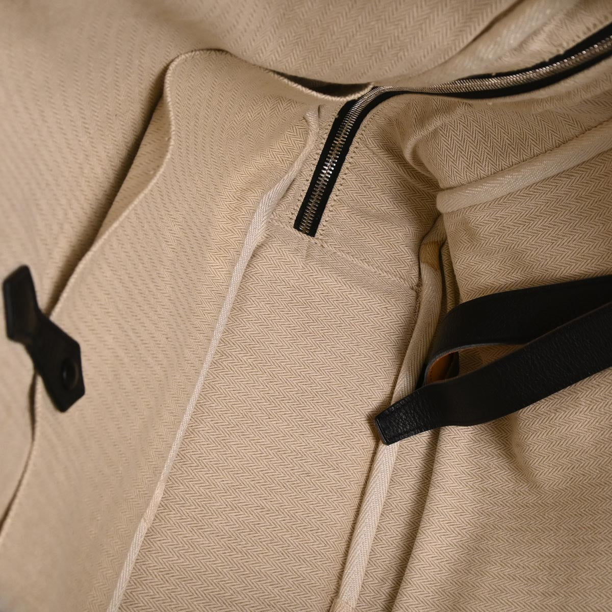 Hermes Black Taurillon Clemence Victoria 43 Handbag