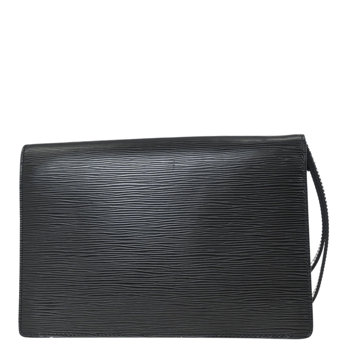 Louis Vuitton Black Epi Pochette Sellier Dragonne Clutch M52762