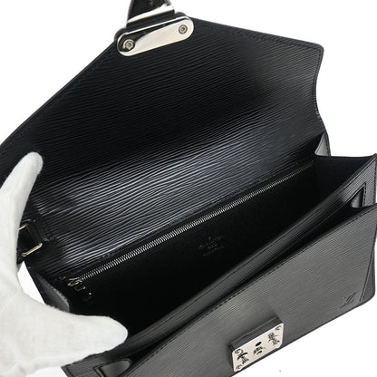 Louis Vuitton Black Epi Pochette Sellier Dragonne Clutch M52762