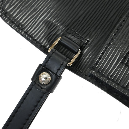 Louis Vuitton Black Epi Pochette Sellier Dragonne Clutch M52762