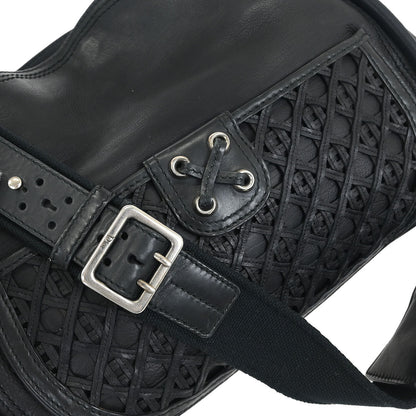 Christian Dior Black Leather Shoulder Bag