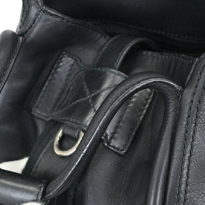 Christian Dior Black Leather Shoulder Bag