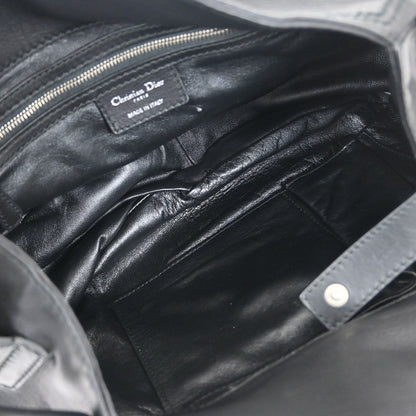 Christian Dior Black Leather Shoulder Bag