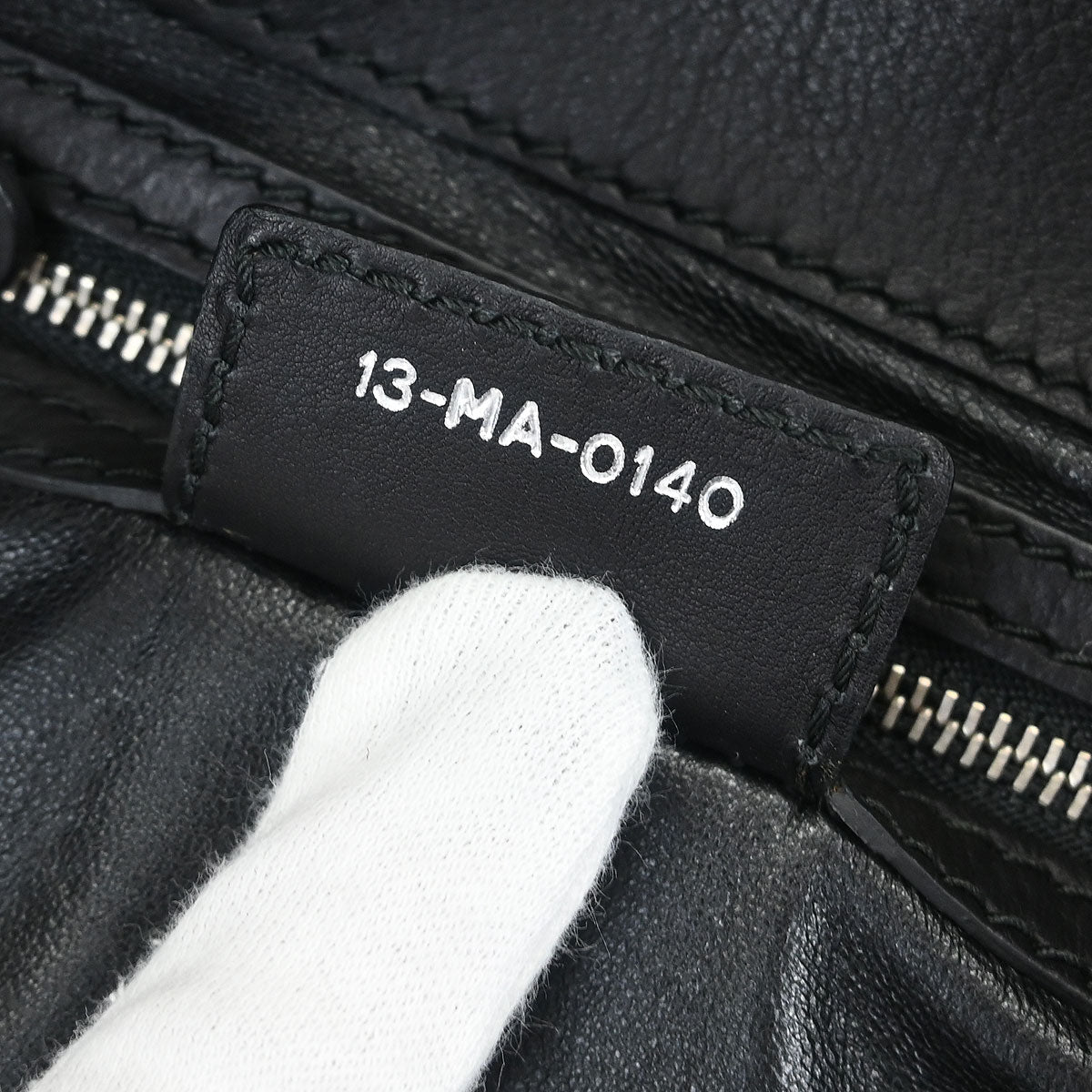 Christian Dior Black Leather Shoulder Bag