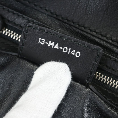 Christian Dior Black Leather Shoulder Bag