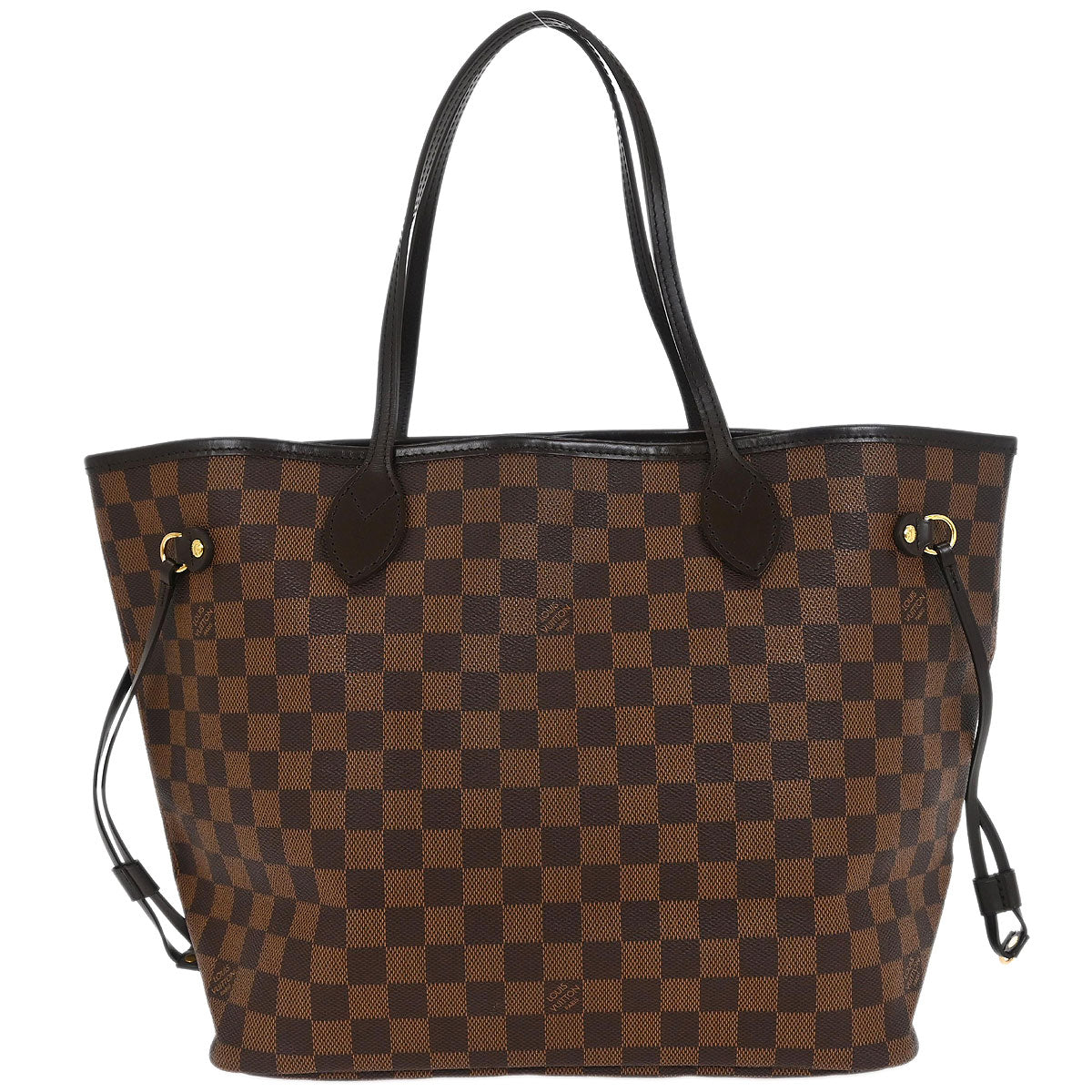 Louis Vuitton Damier Neverfull MM Shoulder Tote Bag N51105