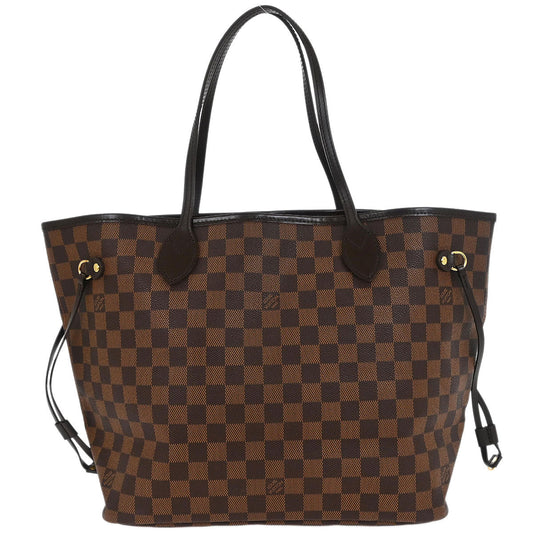 Louis Vuitton Damier Neverfull MM Shoulder Tote Bag N51105