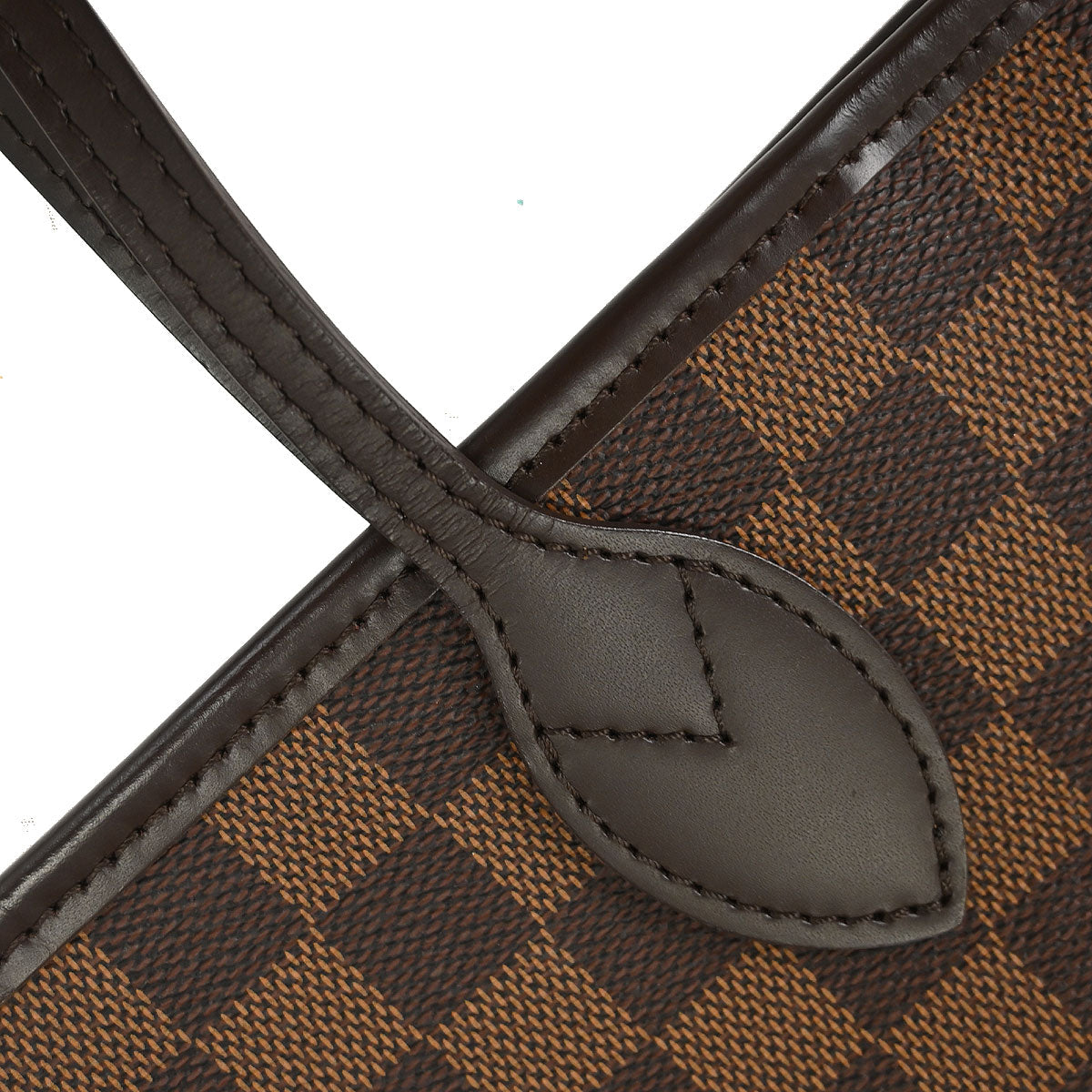 Louis Vuitton Damier Neverfull MM Shoulder Tote Bag N51105